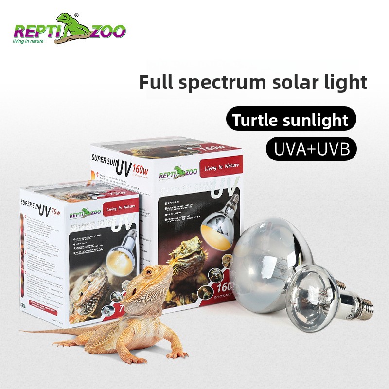 Calcium Powder Reptile - Reptizoo สัตว์เลื้อยคลาน Sun Lamp-UVA + UVB