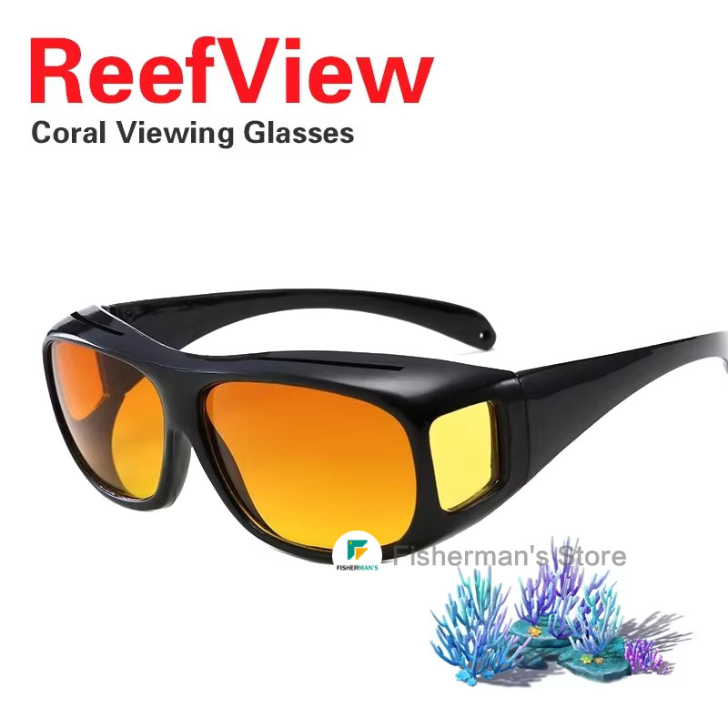 Aquael Filter Fzn - แว่นกรองแสงสีฟ้าสำหรับดูปะการัง ป้องกันดวงตาและใช้สำหรับการถ่ายภาพ