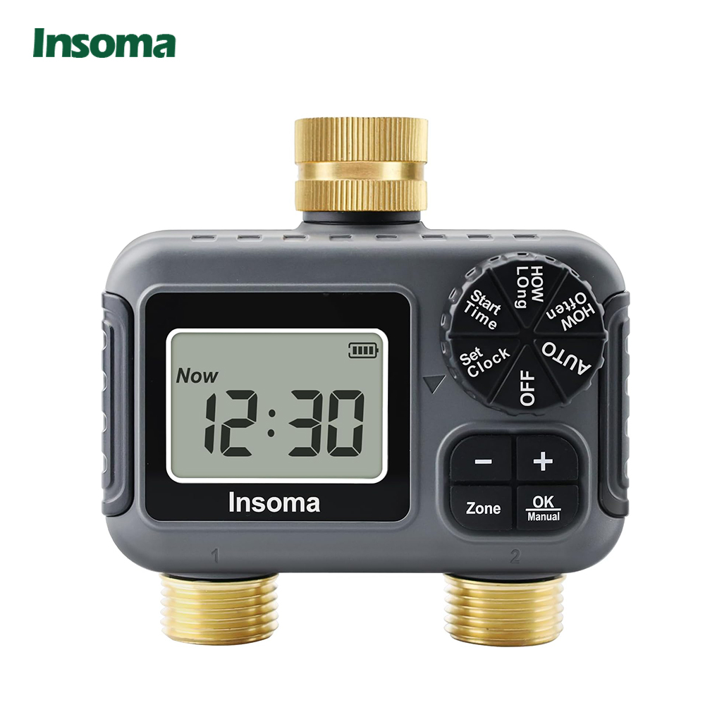 ระบบรดน้ำอัจฉริยะแบบสองช่องจ่า - Timer Dual Outlet บทวิจารณ์และราคา